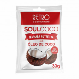 Máscara Nutritiva Soul Coco Retrô Cosméticos 30g