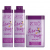Retro Kit Hidratação Extrema Liso Magia 3 produtos Litro